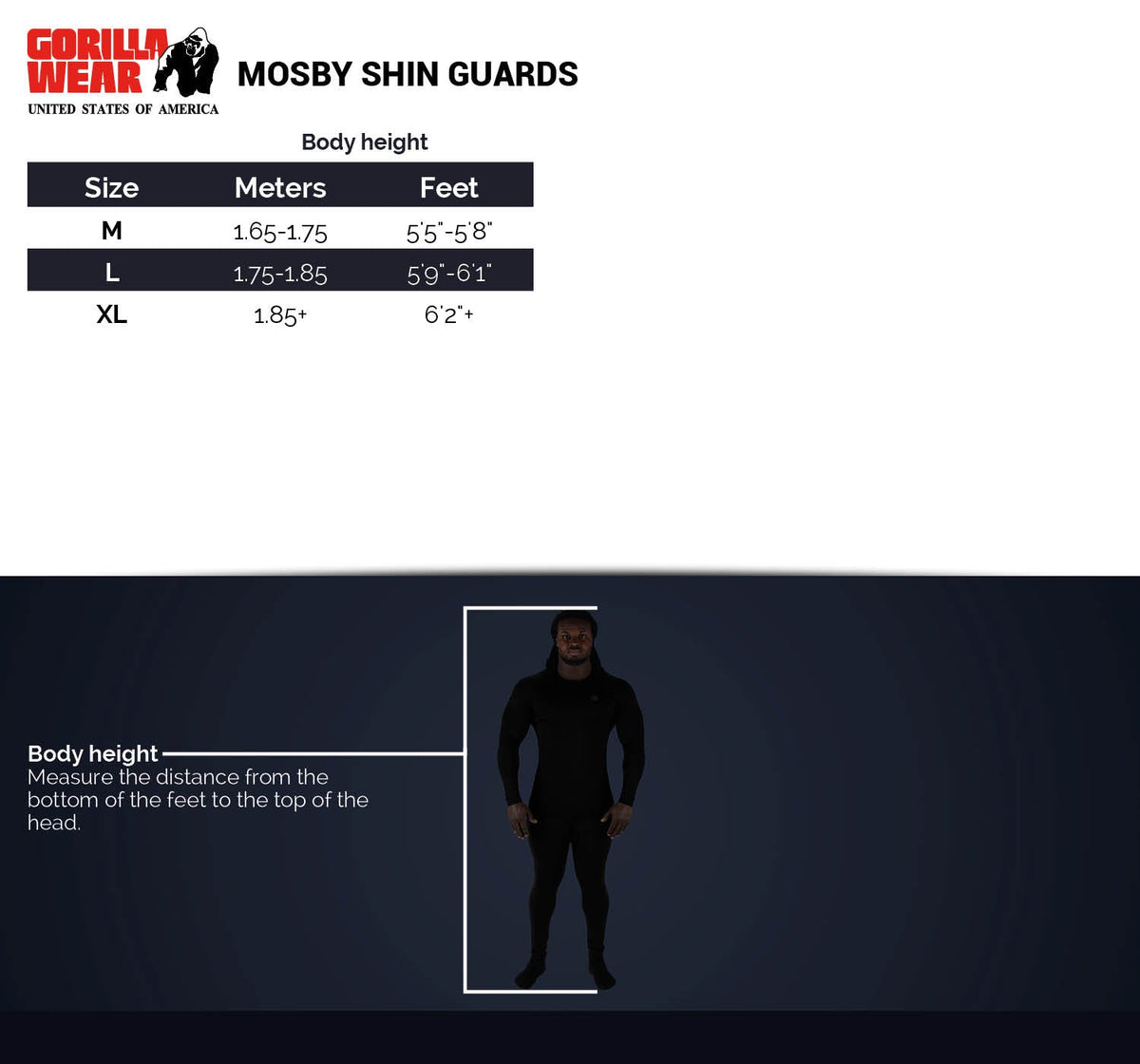 Mosby Shin Guards | Black