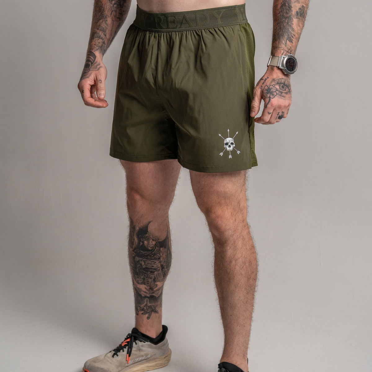 MEN'S | MOTTO SHORT : JUNGLE MOSS