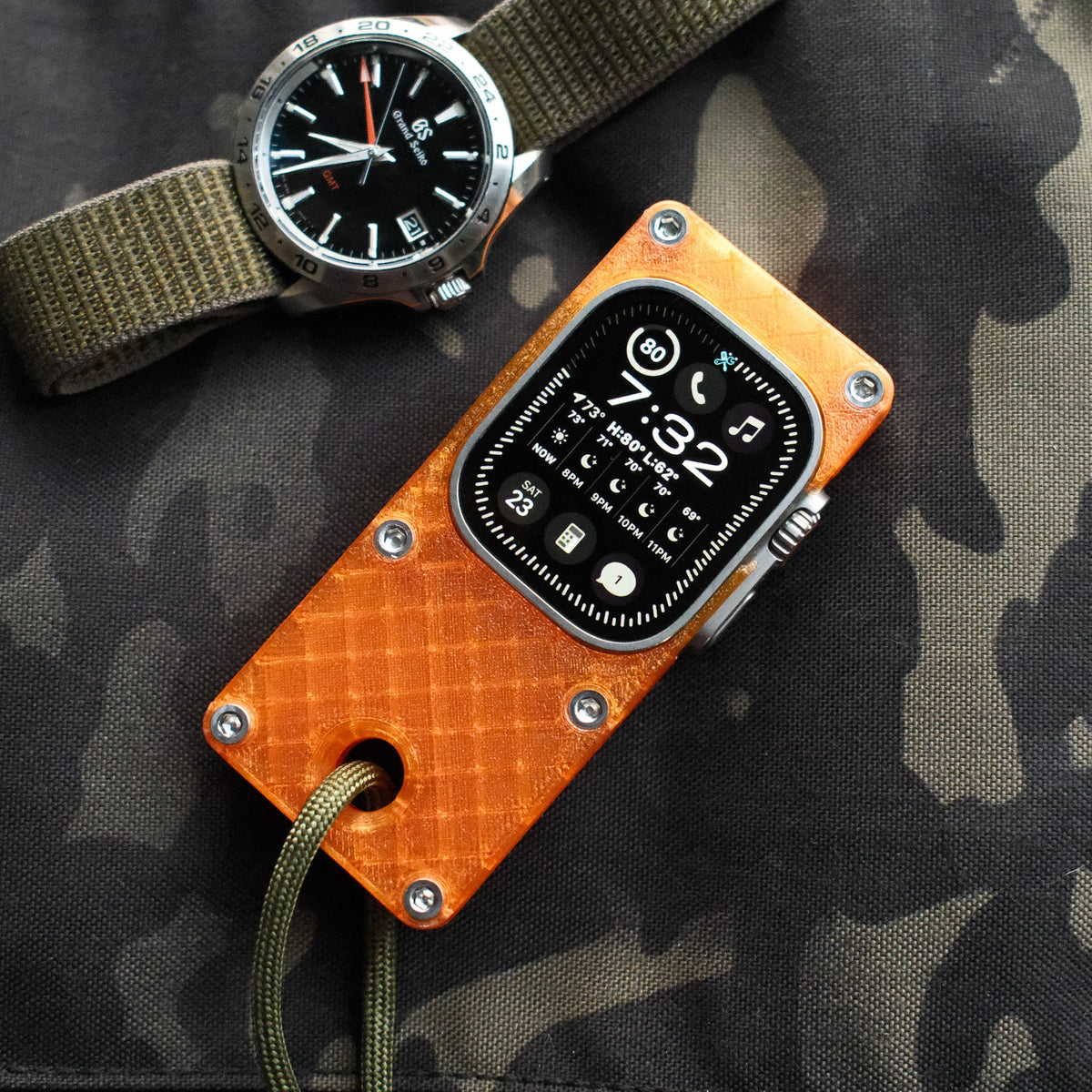 Miniphone Ultra (MPU) Case for Apple Watch Ultra 1/2/3 | Signal Orange