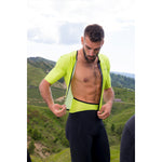 Nalini BAS ERGO Men's Cycling | Triathlon Skinsuit | Black/Yellow