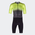 Nalini BAS ERGO Men's Cycling | Triathlon Skinsuit | Black/Yellow