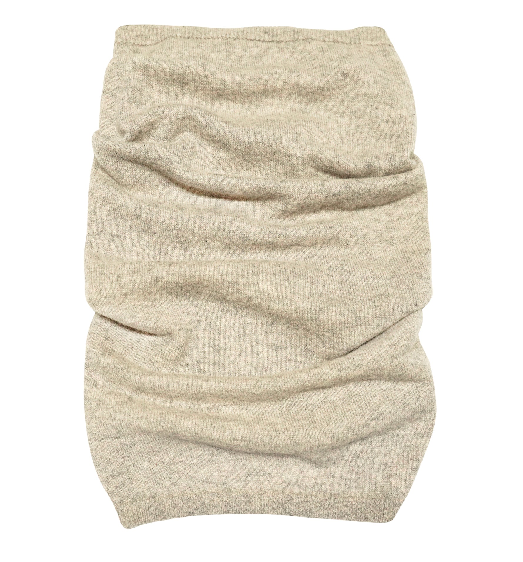 Tittimitti® 100% Cashmere Knitted Neck Gaiter Warmer Loop Scarf for Men and Women