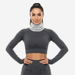 Tittimitti® 100% Wool Knitted Neck Gaiter Warmer Loop Scarf for Men and Women