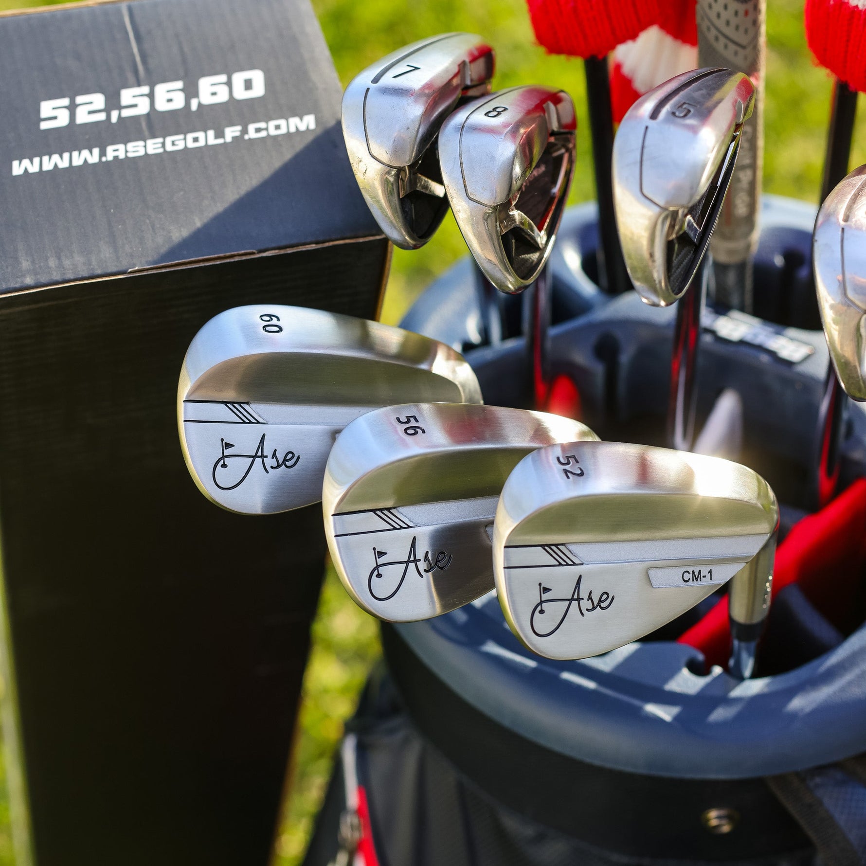 Ase Golf CM-1 Single Wedge (50, 52, 54, 56, 58, 60)