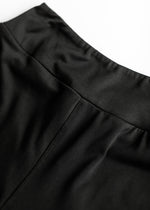 No Cling Premium Black Biker Shorts