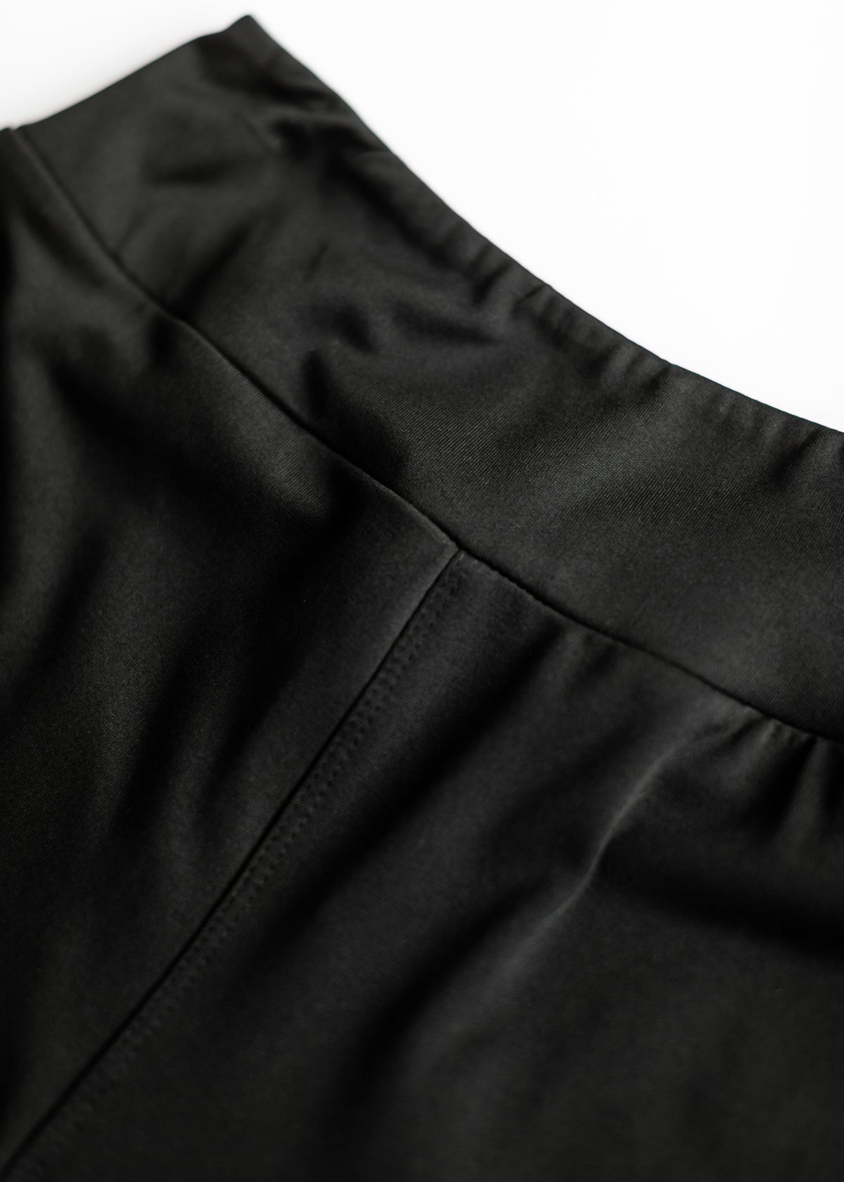 No Cling Premium Black Biker Shorts