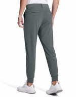 Men's (Size XXL) Slim Fit Golf Joggers | Stretch Pants with 5 Pockets | Ink Gray