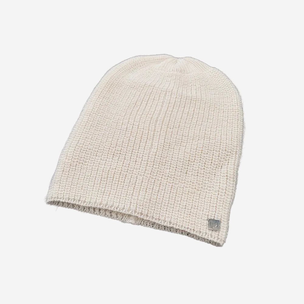 Textured Alpaca Beanie Hat