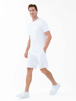 Performance Men's Tournament Short Sleeve Crew Neck | White