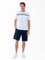 Performance Men's Tournament Short Sleeve Crew Neck | White/Midnight