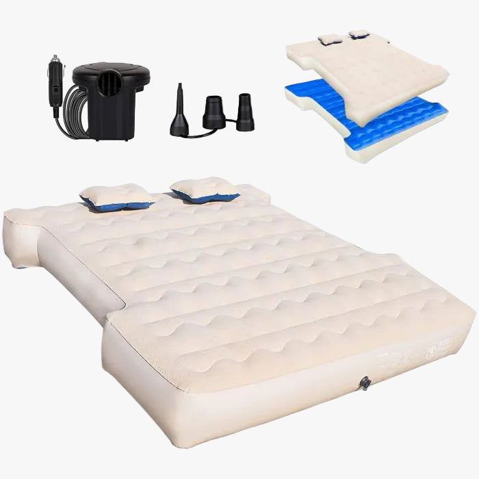 5.5-5.8 Ft Pickup Truck Bed Air Mattress | Beige