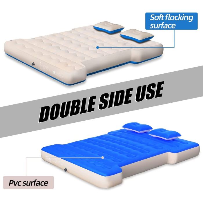 5.5-5.8 Ft Pickup Truck Bed Air Mattress | Beige