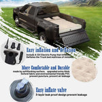 5.5-5.8 Ft Pickup Truck Bed Air Mattress | Beige