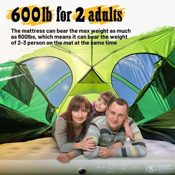 5.5-5.8 Ft Pickup Truck Bed Air Mattress | Beige