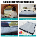 5.5-6.5ft Full Size Truck Bed Air Mattress | Red