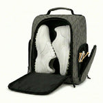 Premium Golf Shoe Bag | Vented Leather Shoe Storage