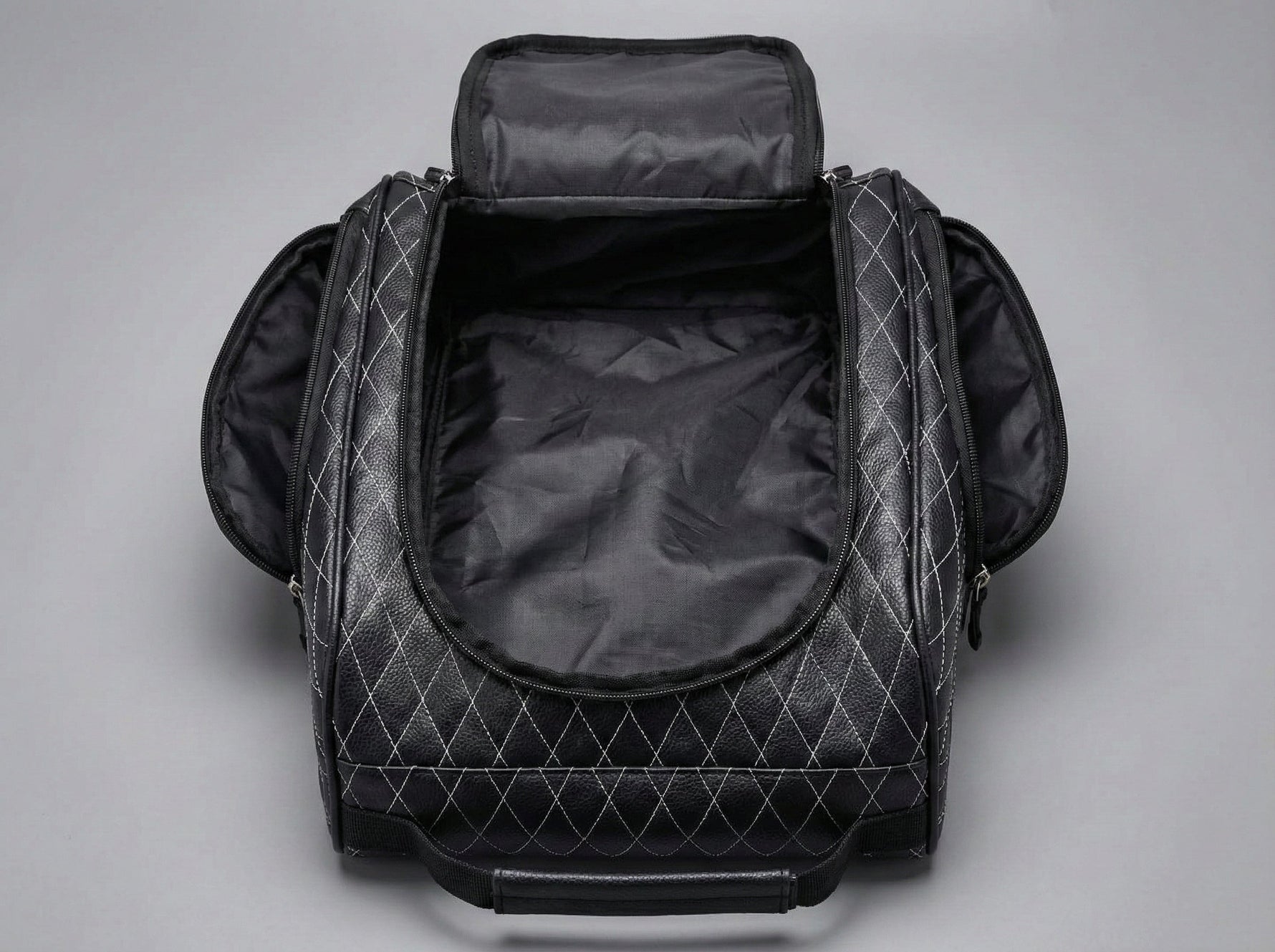 Premium Golf Shoe Bag | Vented Leather Shoe Storage