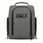Premium Golf Shoe Bag | Vented Leather Shoe Storage