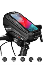 Top Tube WP Hard Shell Cycling Bag with TPU Touch Screen Phone Case