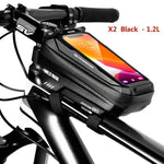 Top Tube WP Hard Shell Cycling Bag with TPU Touch Screen Phone Case