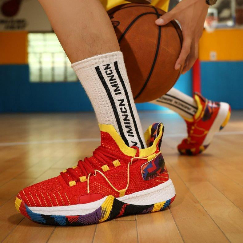 Athletic High-Top Sneakers