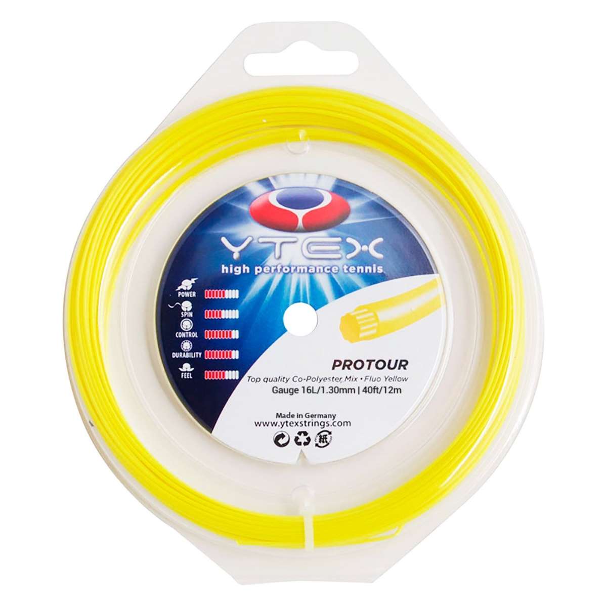 Protour Yellow Racket String Set