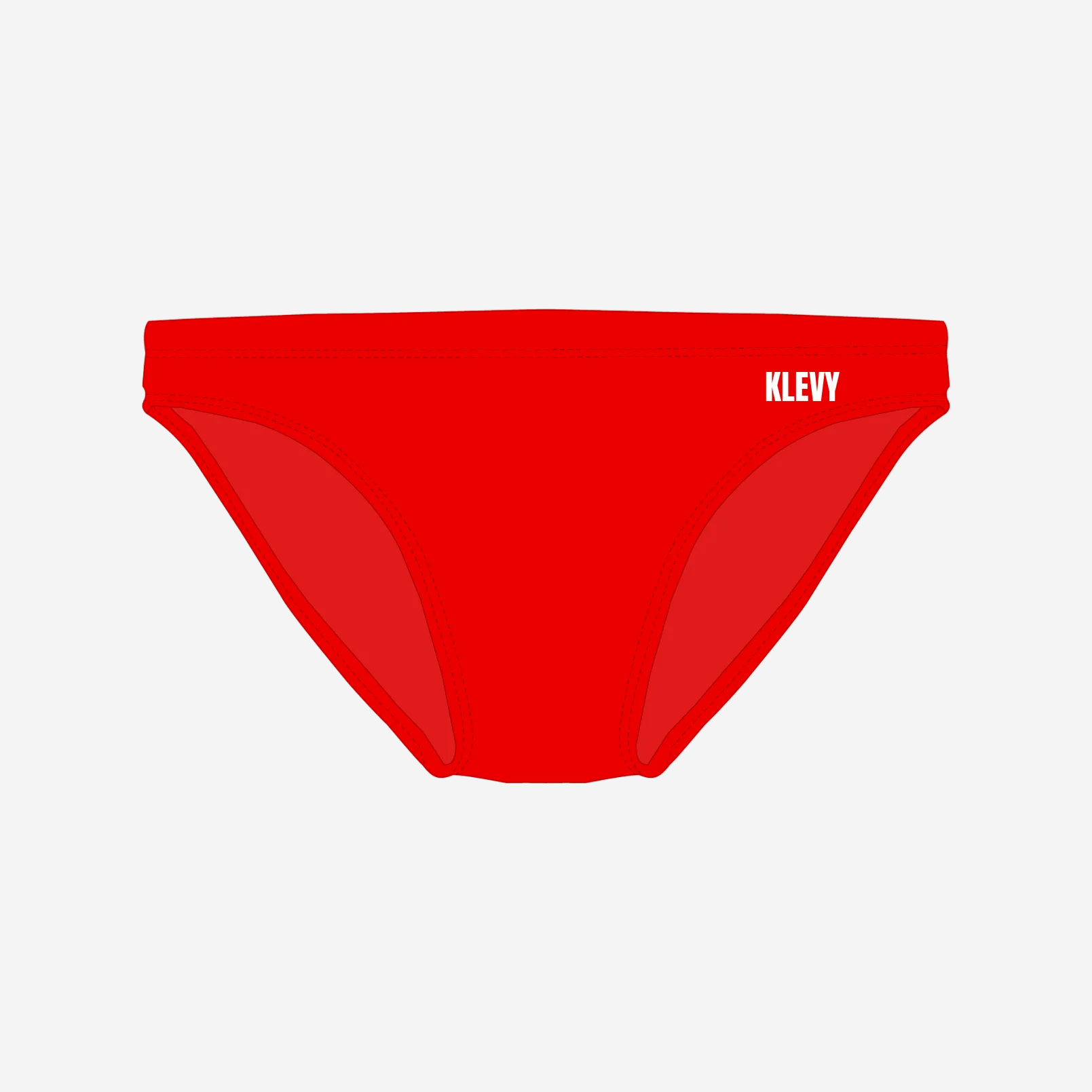 Men's Fitness+ Competitive Swim Brief | Race Red