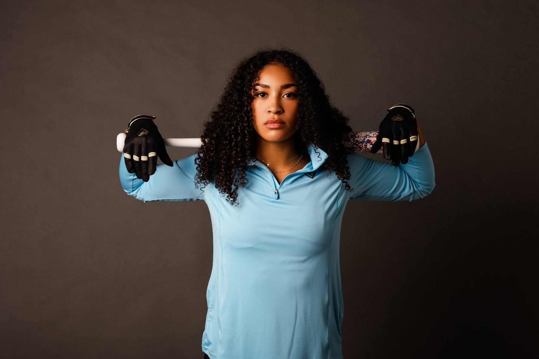 Resilient Championship Fastpitch Batting Gloves | Black and Gold