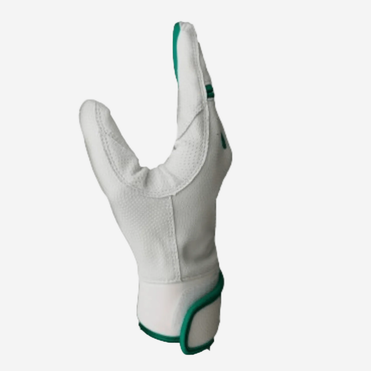 Resilient Championship Fastpitch Batting Gloves | White and Green