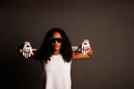 Resilient Championship Fastpitch Batting Gloves | White and Maroon