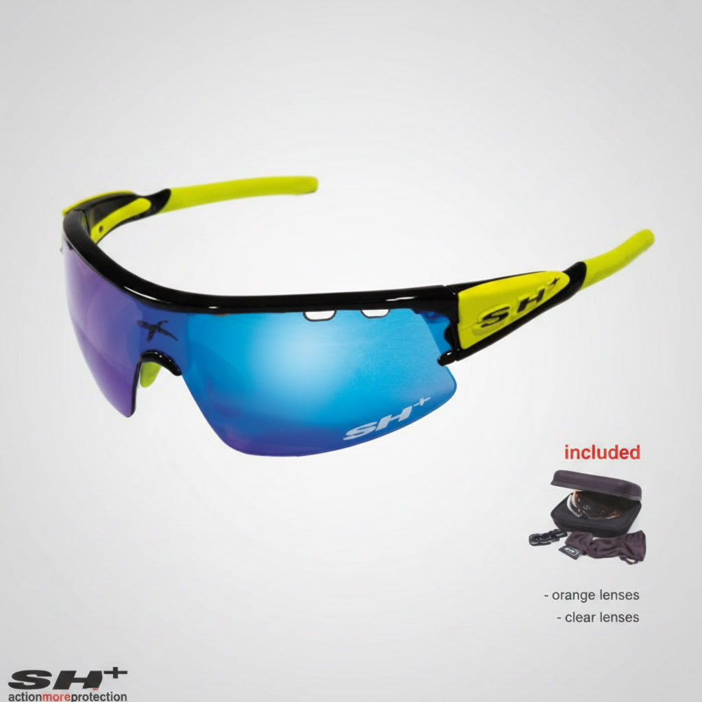 SH+ Sunglasses RG 4600 Air Black/Yellow