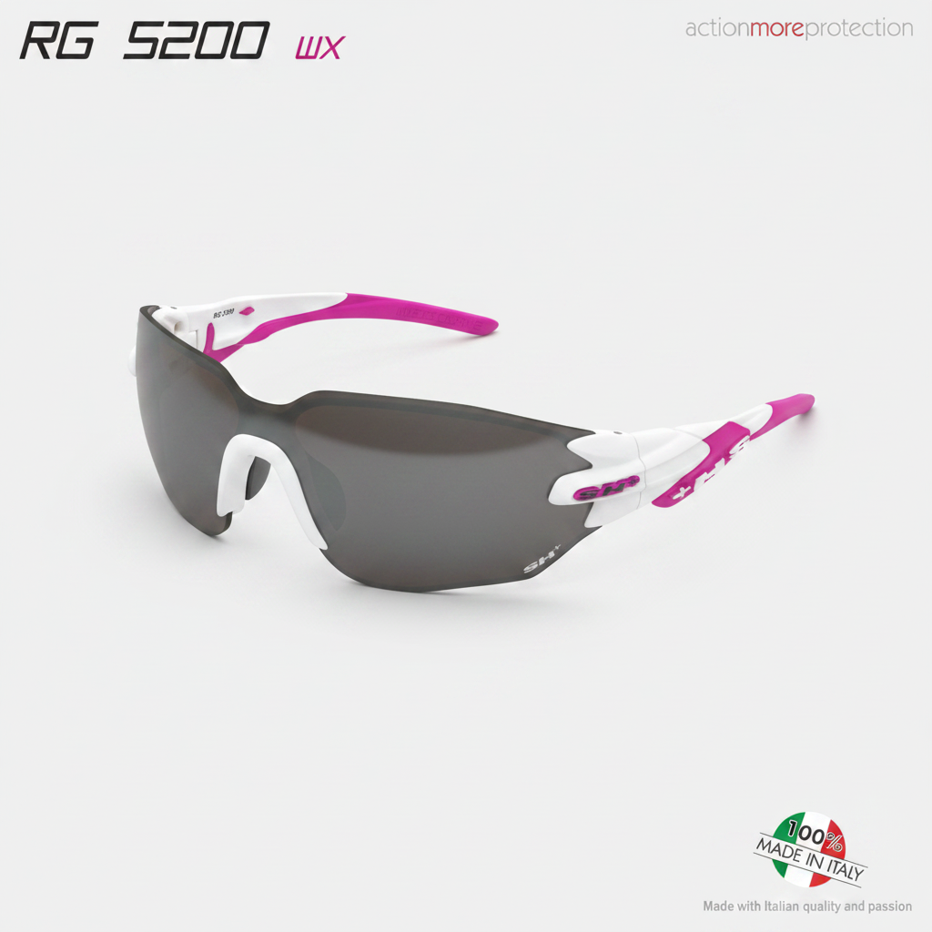 SH+ Sunglasses RG 5200 WX (Smaller Lens) White/Pink