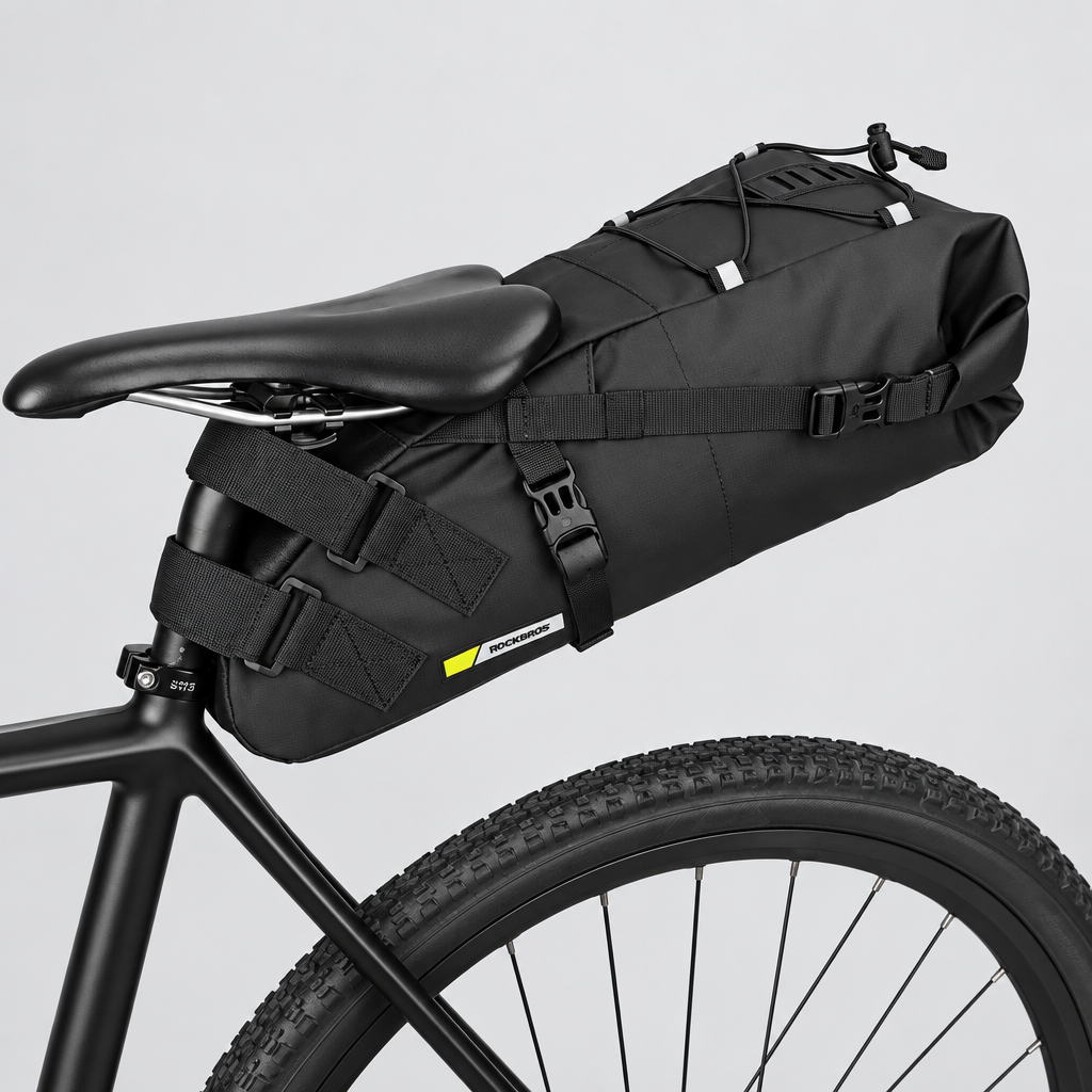 Rhinowalk Saddle Bag 10L with Waterproof Line Under Seat Storage RK5100