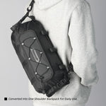 Rhinowalk Bike Handlebar Bag 12L with Shoulder Strap