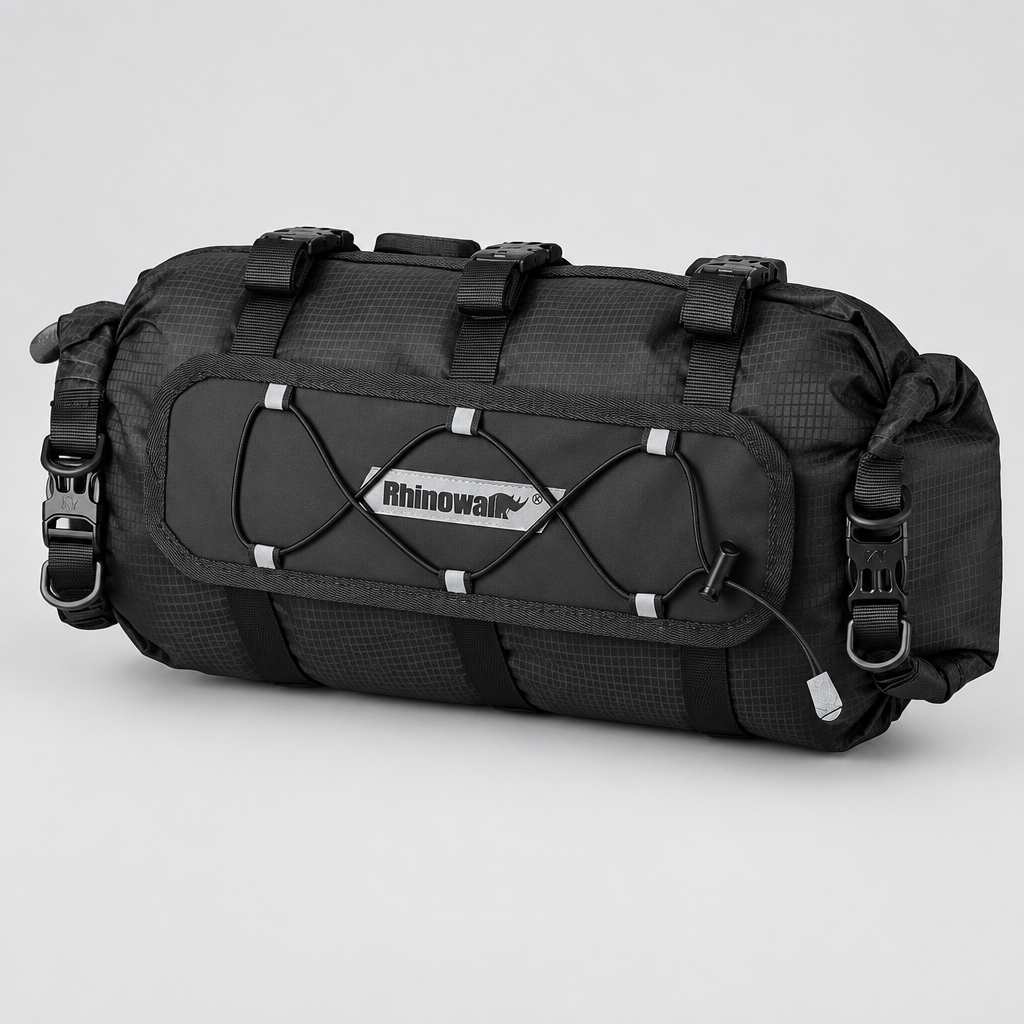 Rhinowalk Bike Handlebar Bag 12L with Shoulder Strap