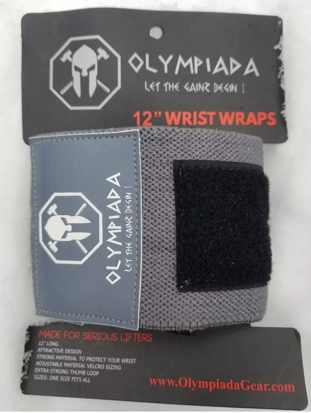 12" Finesse Wrist Wraps "Fit" Line