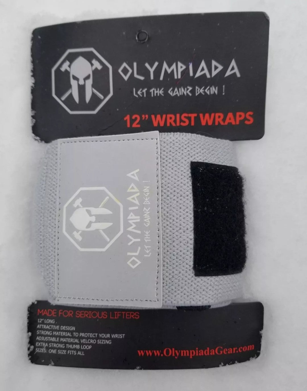 12" Finesse Wrist Wraps "Fit" Line