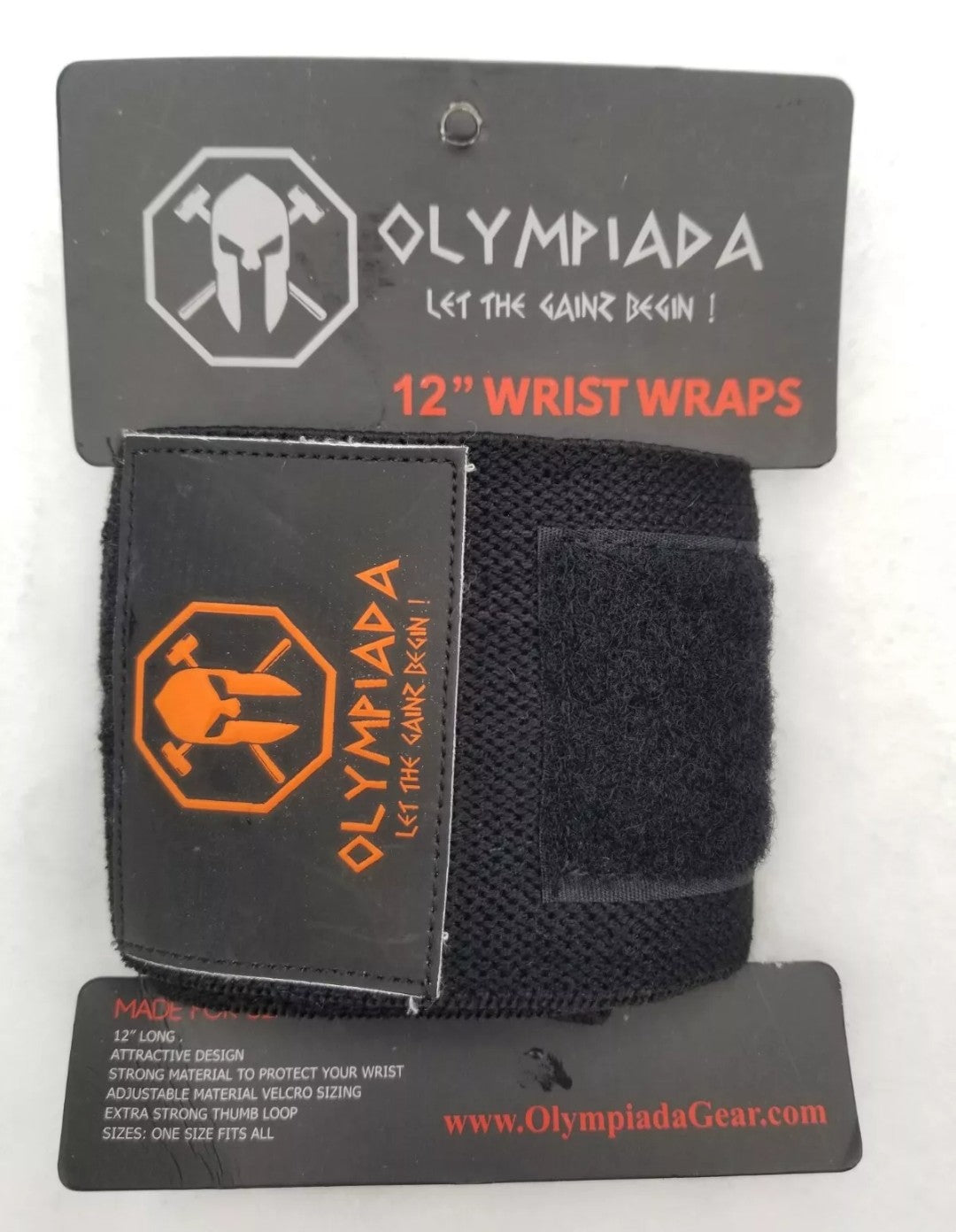 12" Finesse Wrist Wraps "Fit" Line