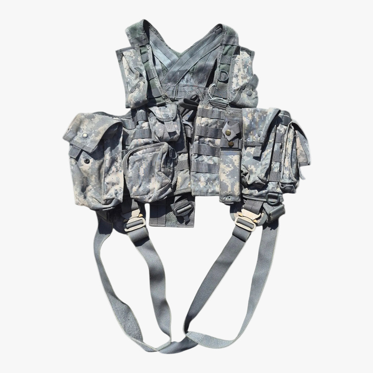 ACU Aircrew Survival Vest PSGC Air Warrior Harness Army UCP with Pouches