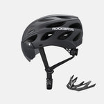 Pottier Bike Helmet with Visor and Goggles