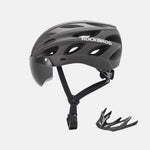 Pottier Bike Helmet with Visor and Goggles
