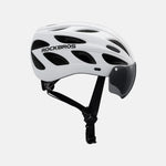 Pottier Bike Helmet with Visor and Goggles