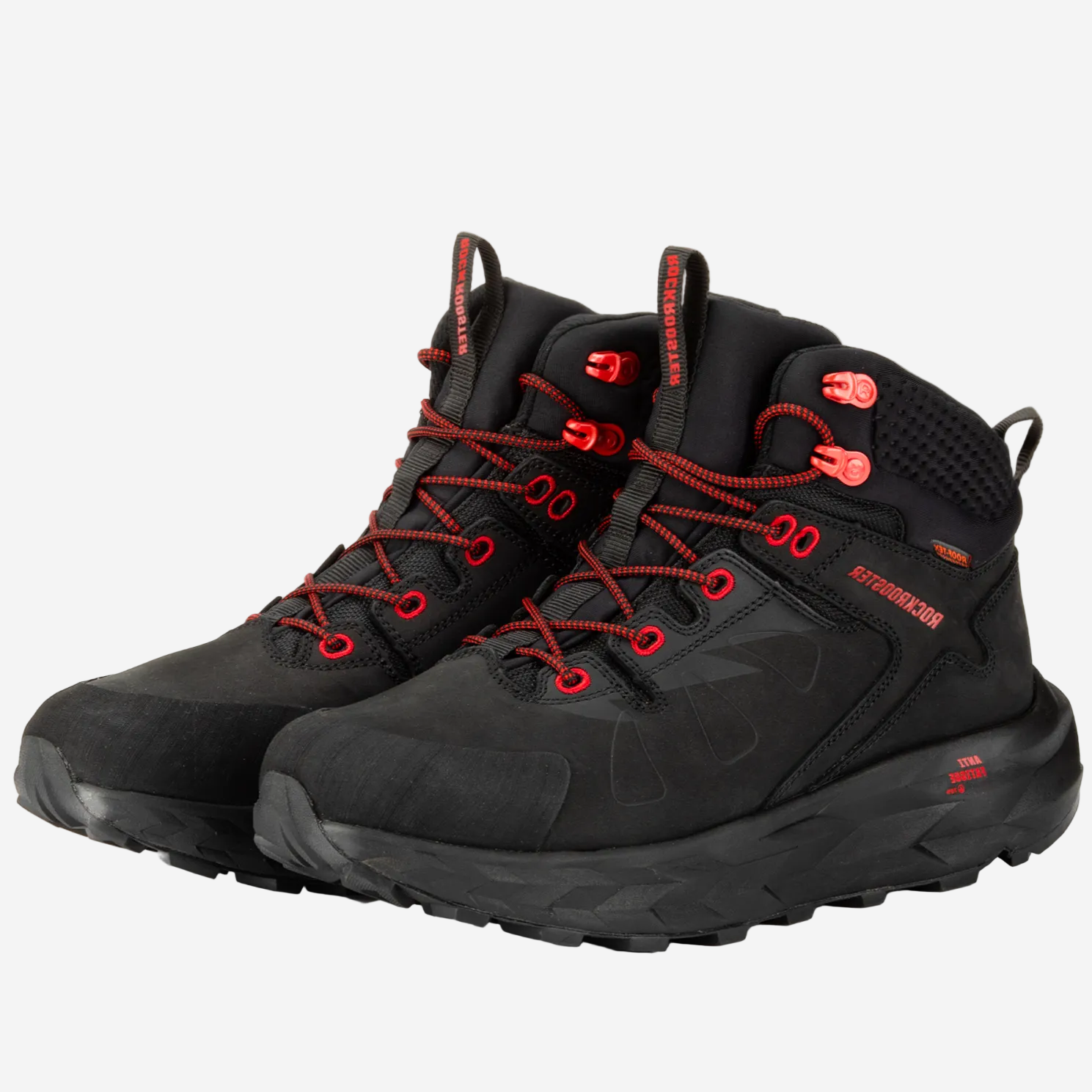 ROCKROOSTER Farmington Black 6" Waterproof Hiking Boots with VIBRAM® Outsole | OC21034
