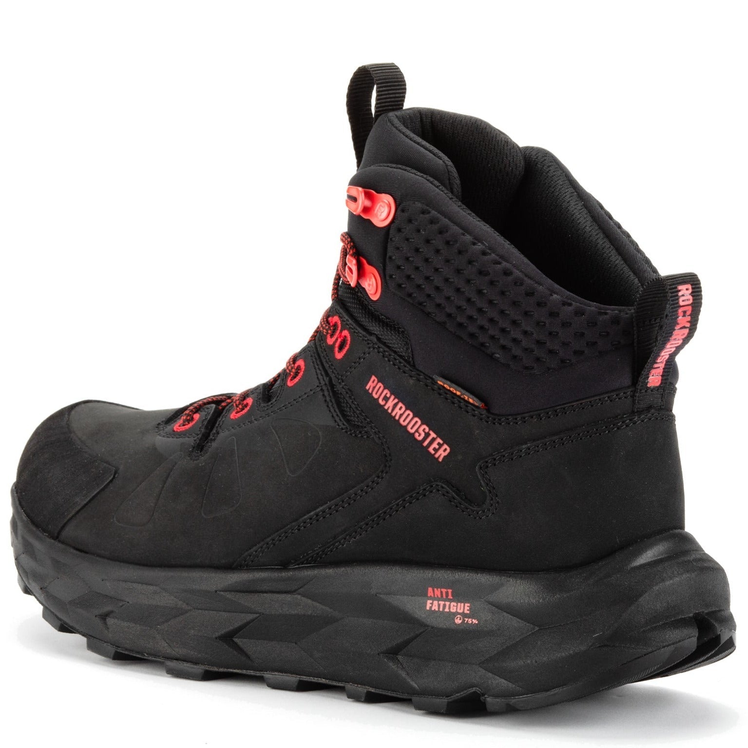 ROCKROOSTER Farmington Black 6" Waterproof Hiking Boots with VIBRAM® Outsole | OC21034