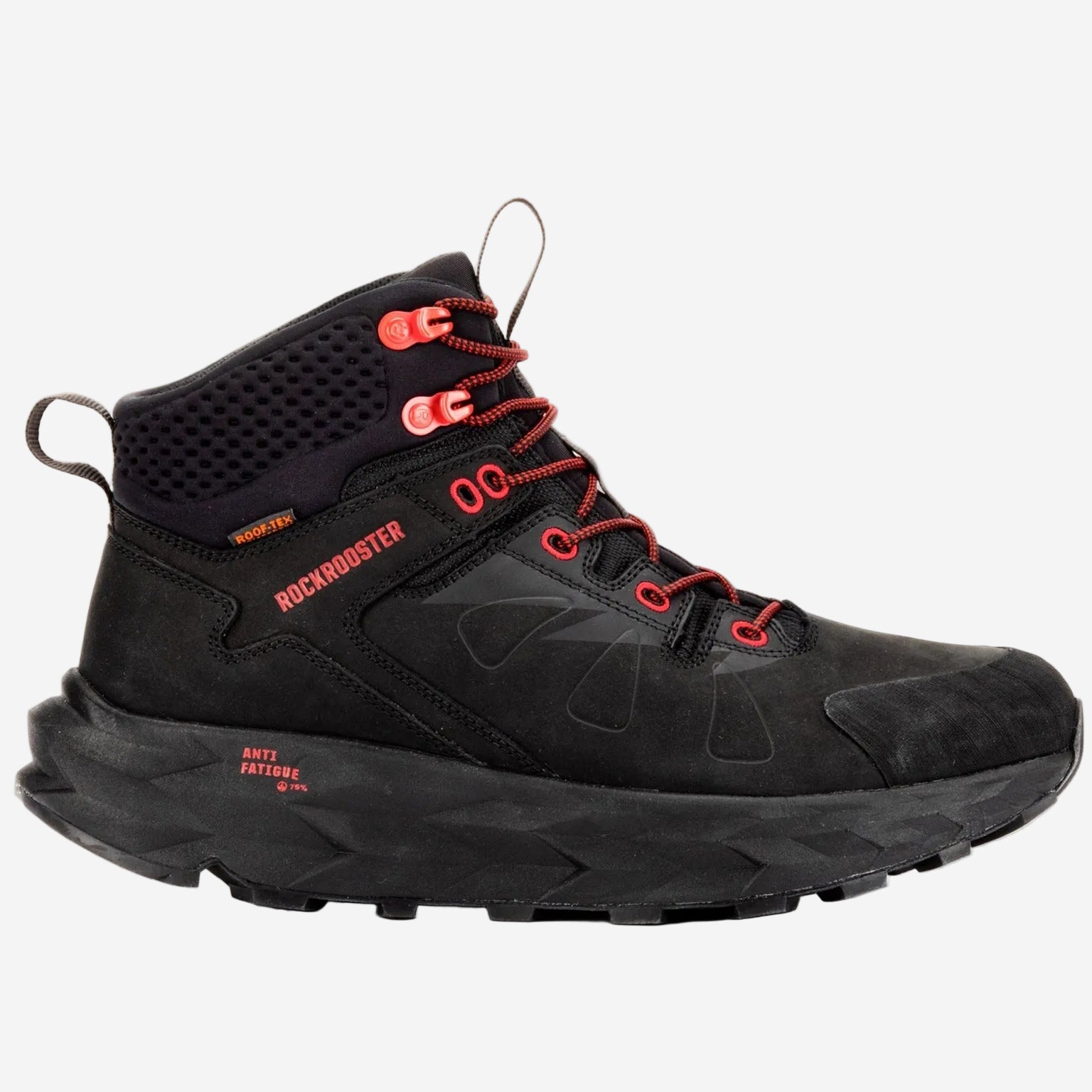 ROCKROOSTER Farmington Black 6" Waterproof Hiking Boots with VIBRAM® Outsole | OC21034
