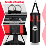 Filled Punching Bag Set | 56/63 LBS