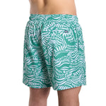 Men’s Premium Compression-Lined Hybrid Shorts | Salt Spray Palm and Surf