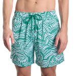 Men’s Premium Compression-Lined Hybrid Shorts | Salt Spray Palm and Surf