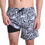 Men’s Premium Compression-Lined Hybrid Shorts | Salt Spray Surf and Storm