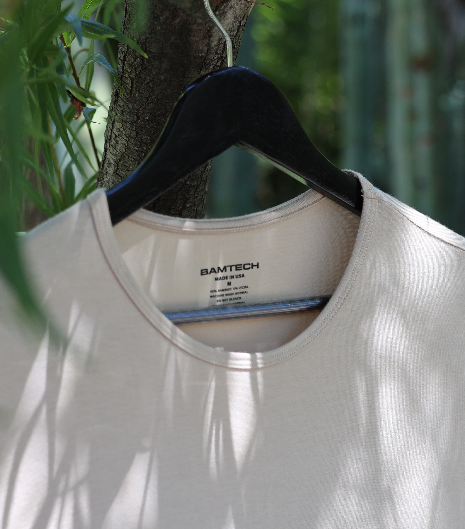 Bamboo Swift Curve-Hem T-Shirt